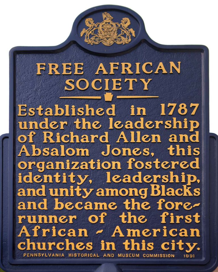 The Free African Society (1787)