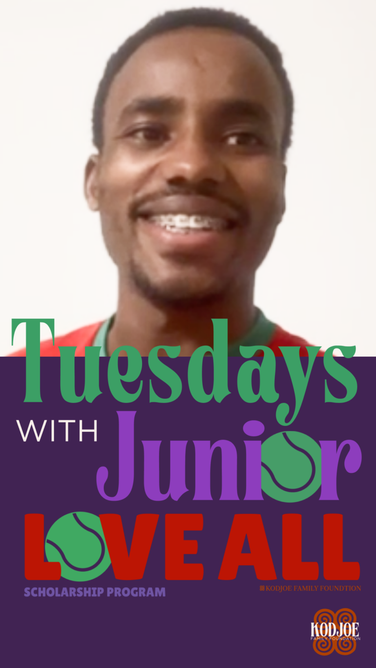 This Month: Junior Arrives at Mouratoglou