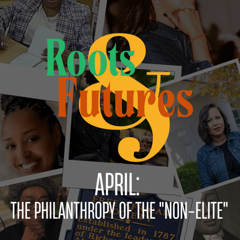 April: The Philanthropy of the Non-Elite